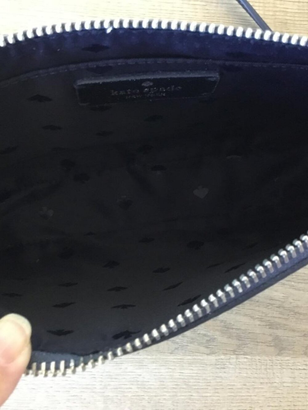 Kate Spade New York Lola Shimmering Glitter, Textured Leather Crossbody Bag NWOT - Picture 7 of 7